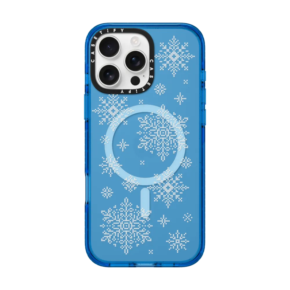 Needlepoint Snowflakes with Magsafe