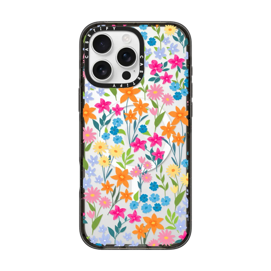 Bright spring flowers - daisy floral pattern with Magsafe