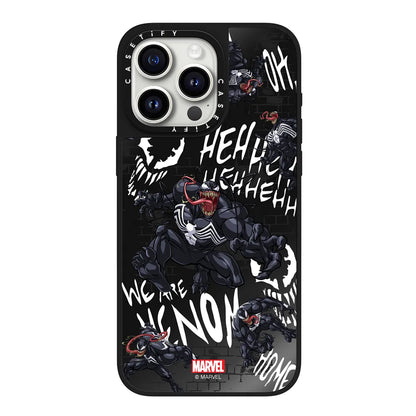 Venom Pattern Mirror Case with MagSafe