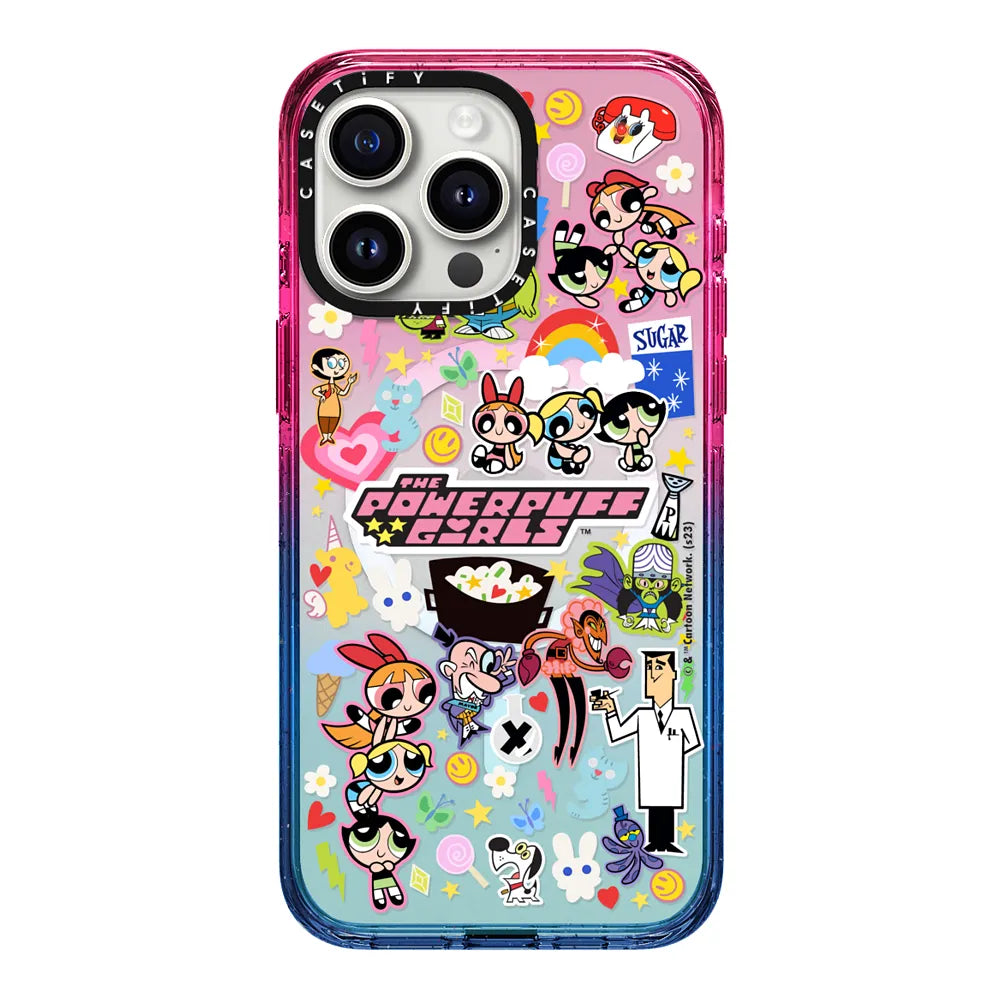 The Powerpuff Girls Stickermania Case with MagSafe