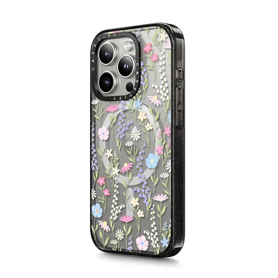 Pink pastel cute floral with MagSafe