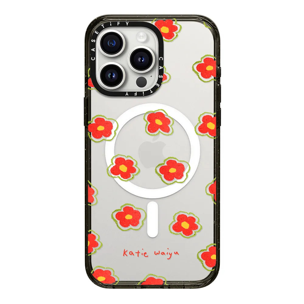 Red daisies with MagSafe