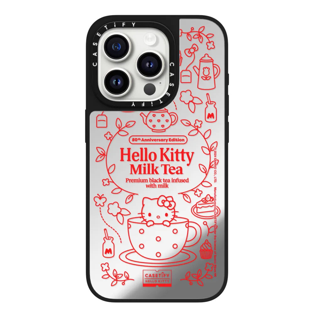 Milk Tea Mirror Case with MagSafe