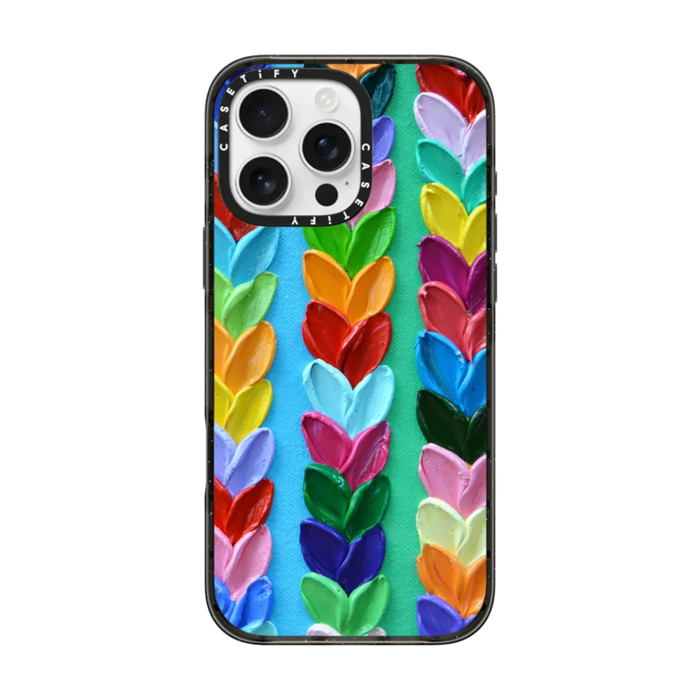 Rainbow Heart Stripes 2 with MagSafe