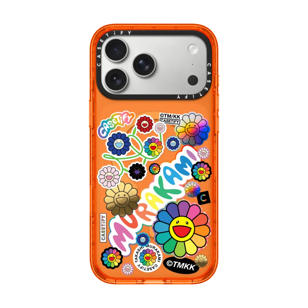 FLOWERS STICKER MANIA PHONE CASE with MagSafe
