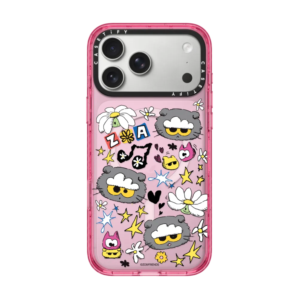 ZO&FRIENDS Sticker Case with MagSafe