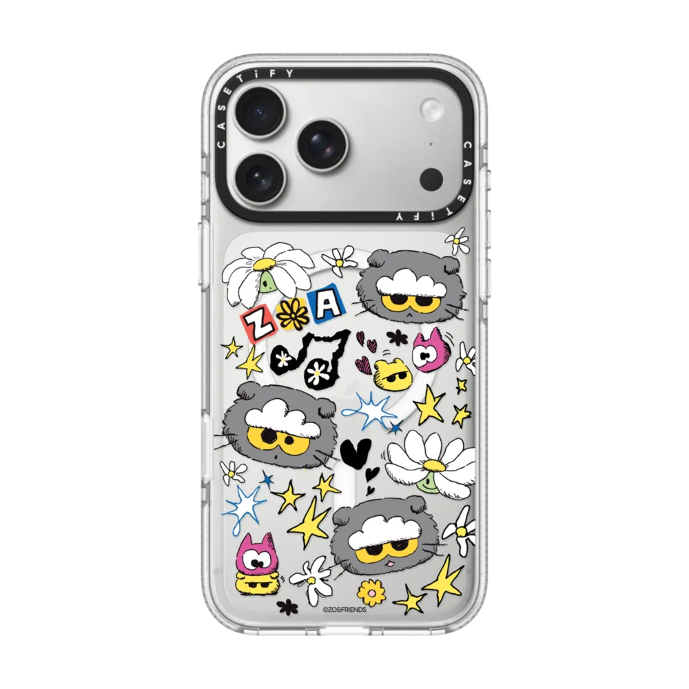 ZO&FRIENDS Sticker Case with MagSafe